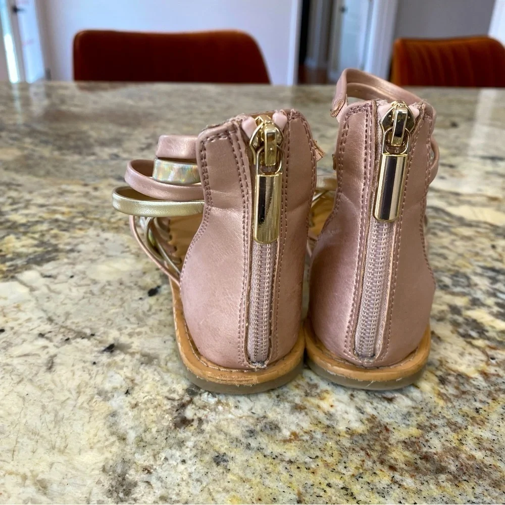 Girls dress ankle sandals size 13​